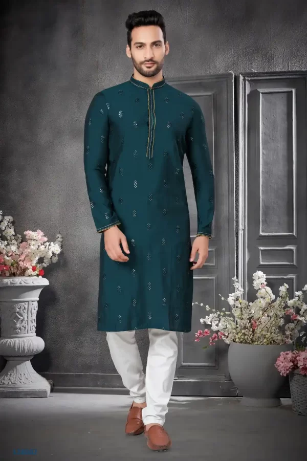 Sequence Embroidery Work Kurta