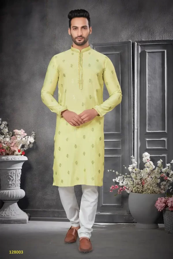 Sequence Embroidery Work Kurta