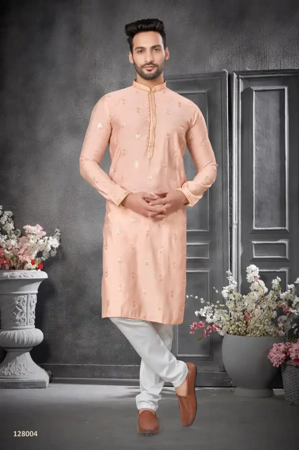 Sequence Embroidery Work Kurta
